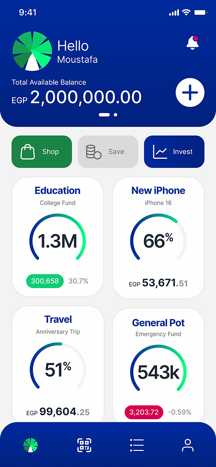 PALM - Homepage UI